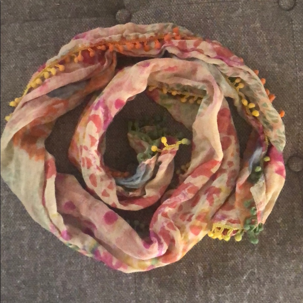 Free People multicolor scarf